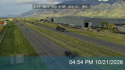 I-15 SB @ 800 N / MP 364.92, BRC