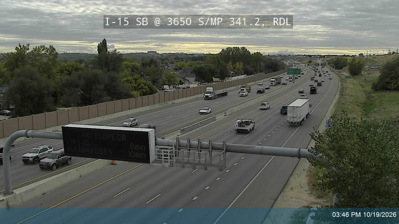 I-15 SB @ River Valley Dr / 3650 S / MP 341.2, RDL