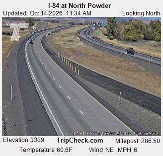 I-84 at North Powder