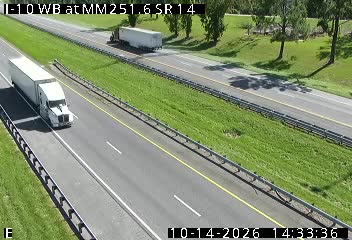 I-10 WB at MM251.6 SR 14