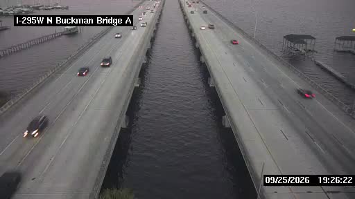 I-295 W at N Buckman Bridge