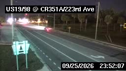 US-19/US-98 @ CR-351A/223rd Ave