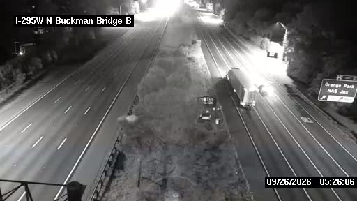 I-295 W at N Buckman Bridge