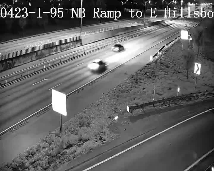 I-95 NB @ Hillsboro Blvd EB Off Ramp