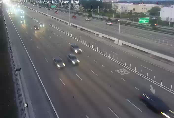 I-95 SB S of Spanish River Blvd