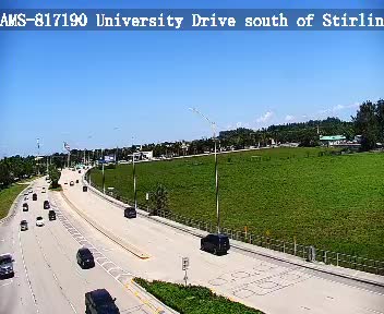 University Drive south of Stirling Road