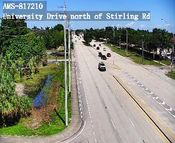 University Drive north of Stirling Road