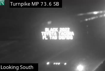 Tpke MM 73.6 S of Glades Rd