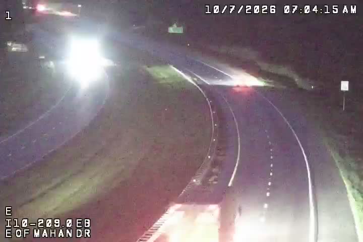 I10-MM 209.0EB-E of Mahan Dr