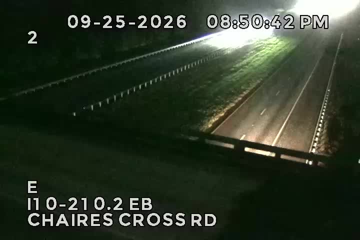 I10-MM 210.2 EB- Chaires Cross Rd
