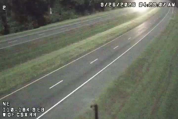 I10-MM 184.9EB-W of CSX RR