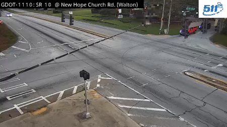SR 10 / Atlanta Hwy at New Hope Church Rd (WALTON)