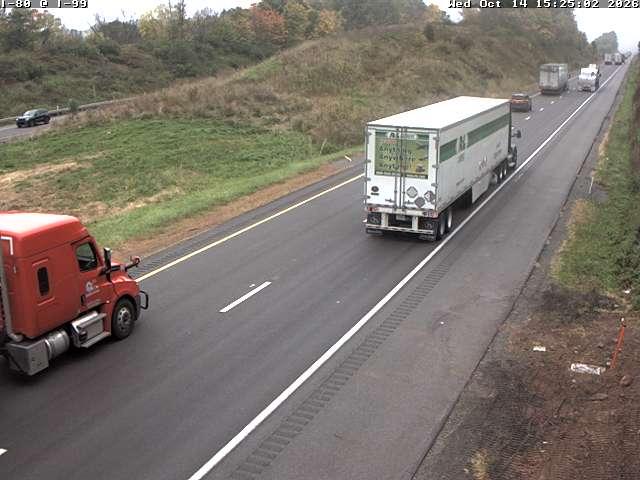 I-80 W/B @ MM 153.8 Centre Co.