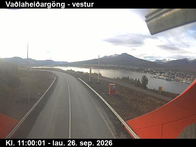 Vaðlaheiðargöng - vestur — Vaðlaheiði vestur til Eyjafjarðar