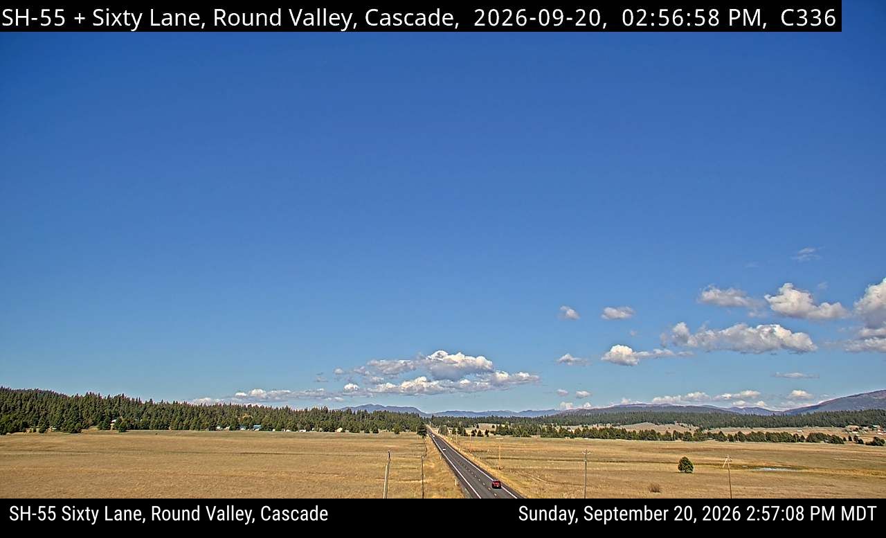 SH-55 at Round Valley, Cascade