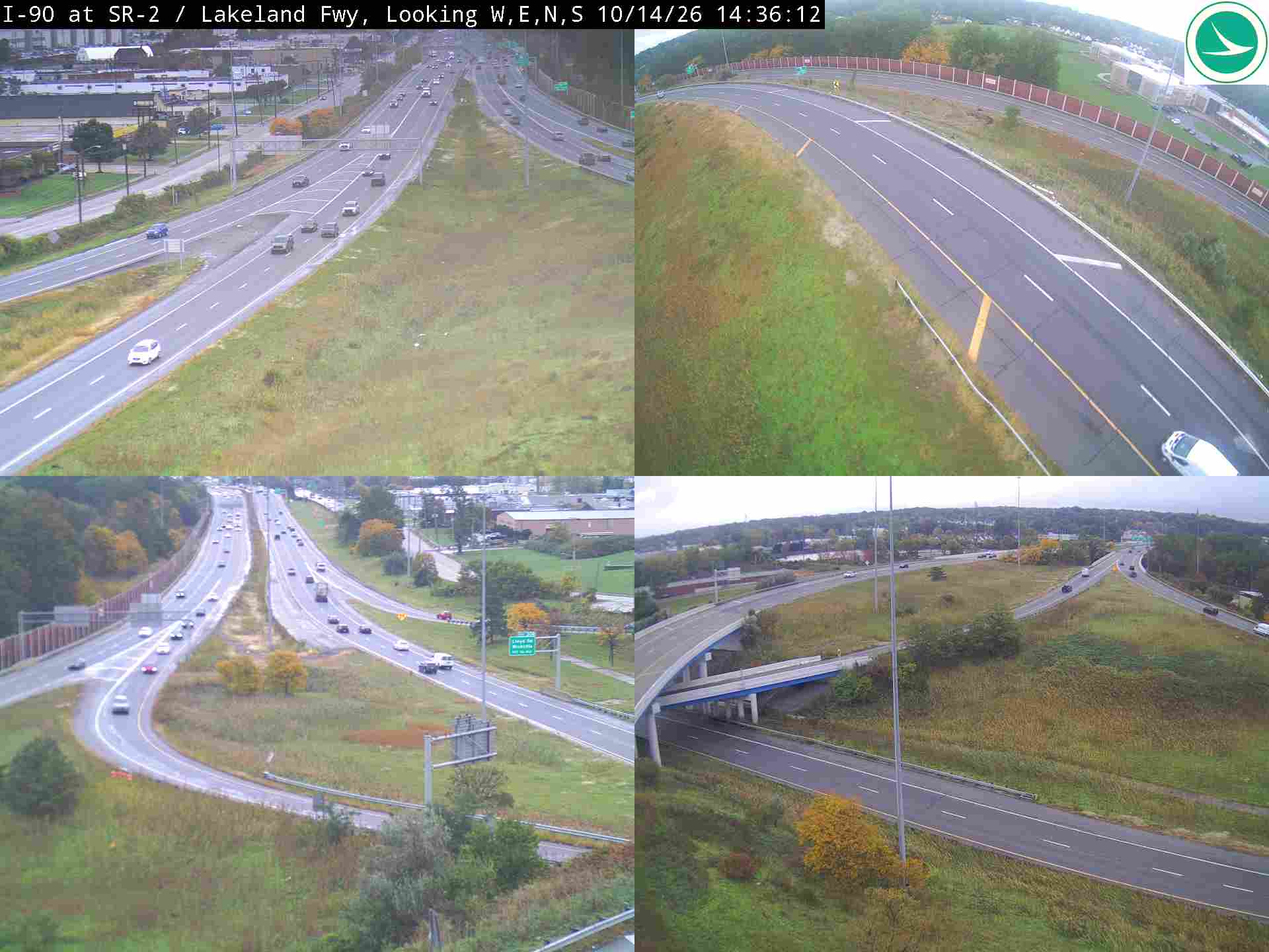 I-90 at SR-2 / Lakeland Fwy