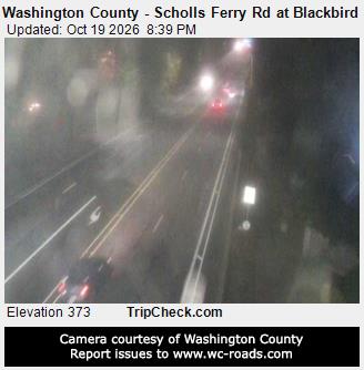Washington County - Scholls Ferry Rd at Blackbird Dr