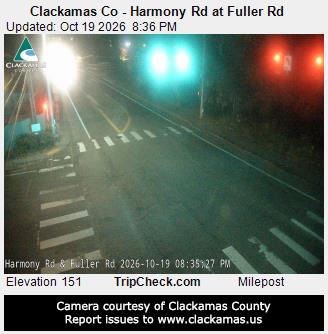 Clackamas Co - Harmony Rd at Fuller Rd