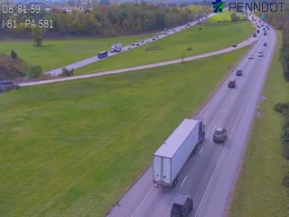I-81 @ EXIT 59 (PA 581 EAST CAMP HILL)