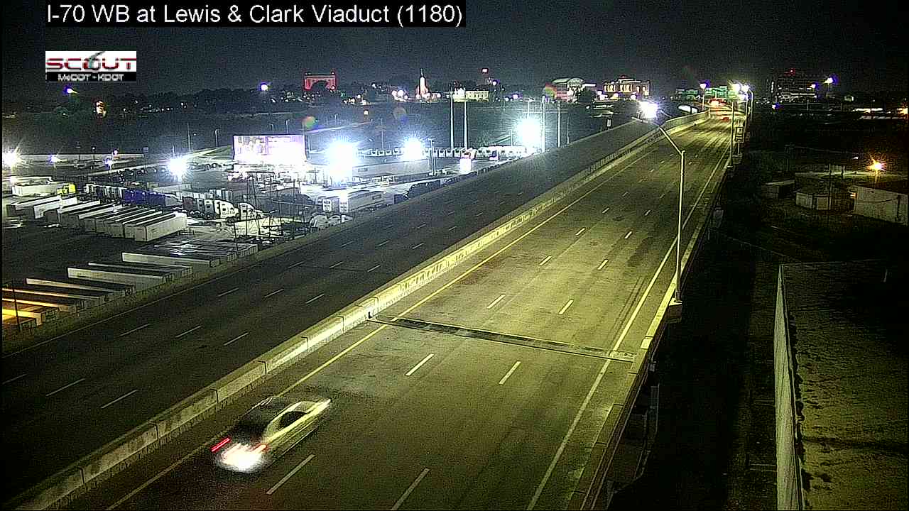 I-70 W @ Lewis & Clark Viaduct