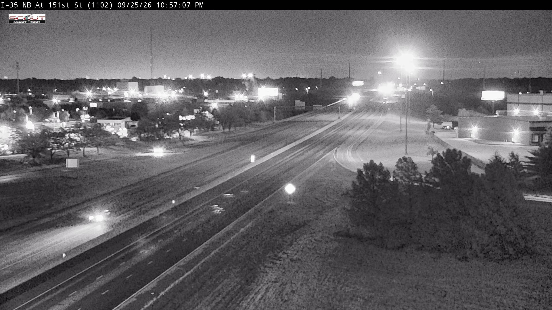 I-35 N @ 151st Street