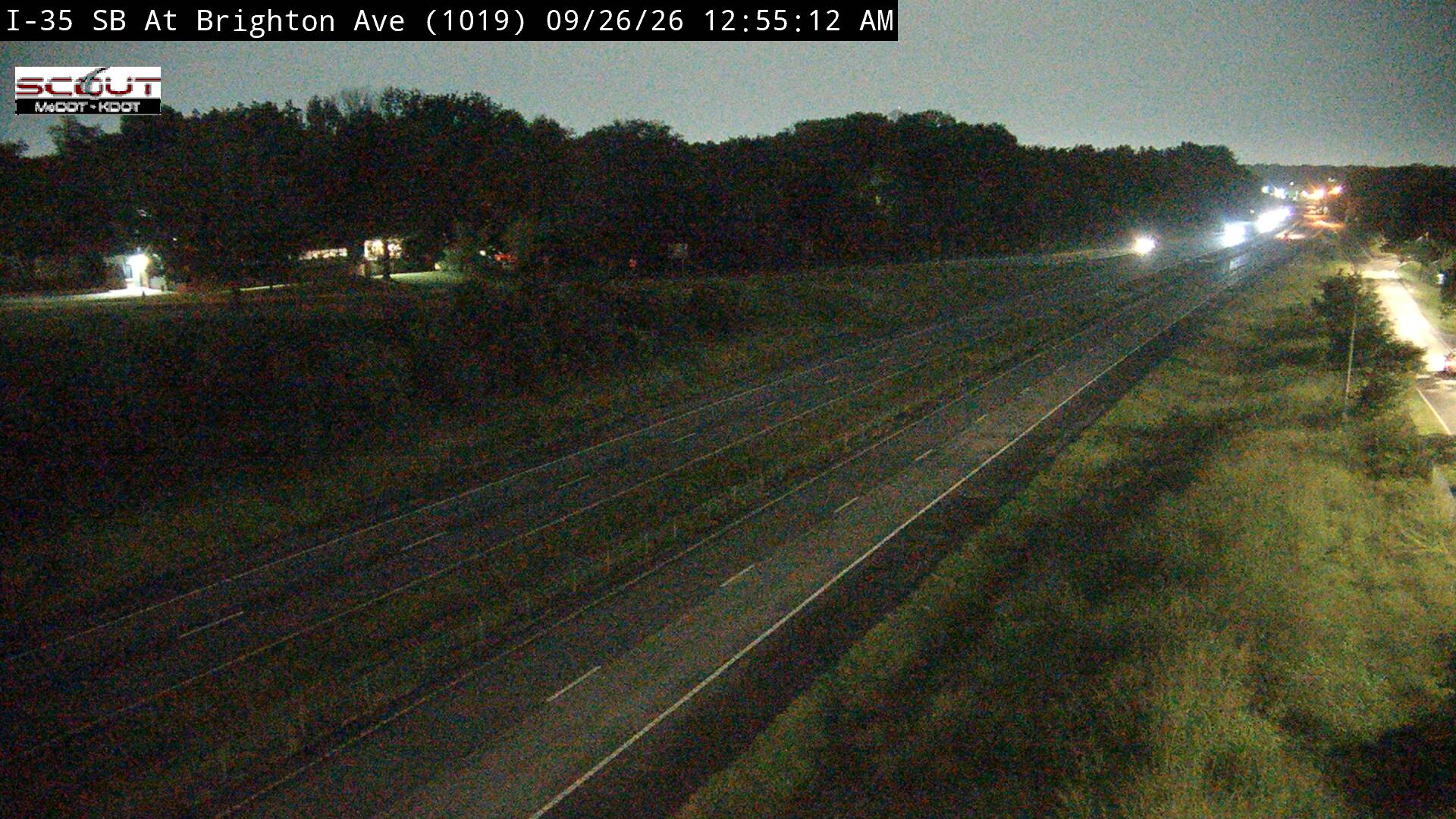 I-35 S @ at Brighton Ave