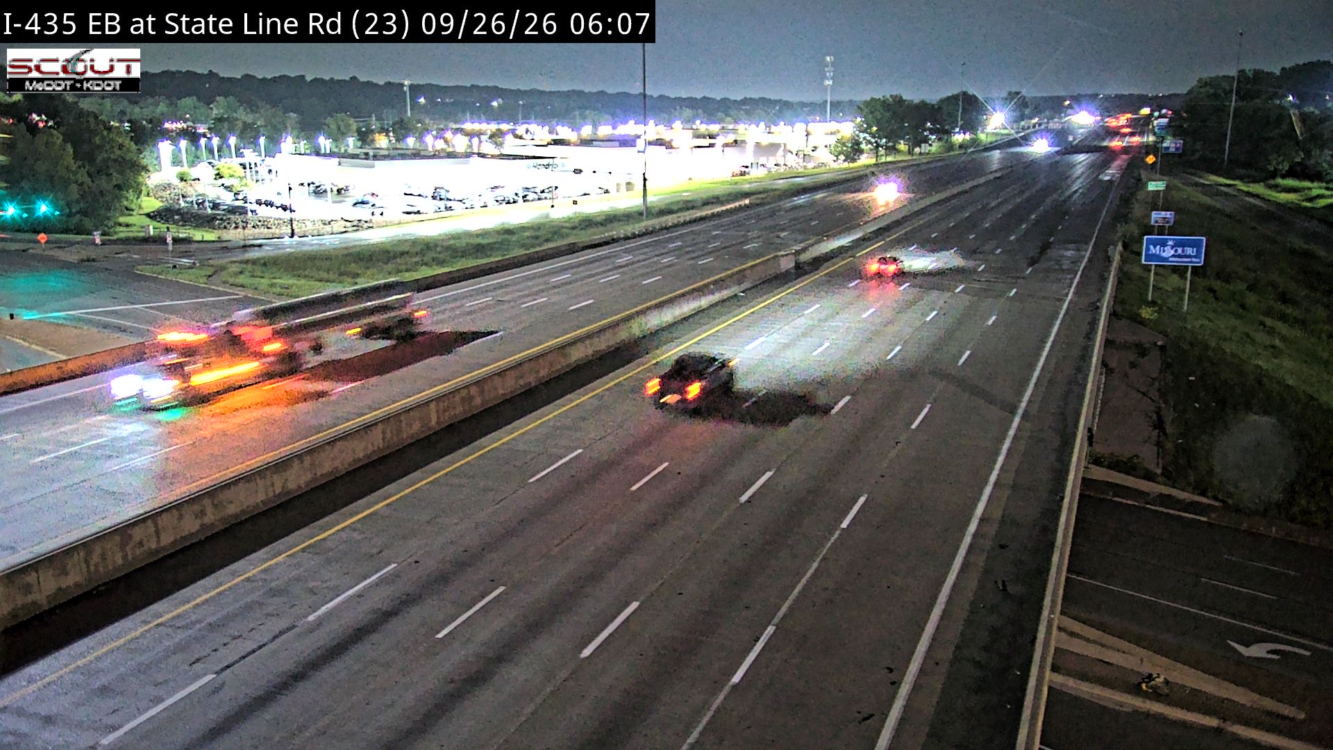 I-435 E @ STATE LINE RD