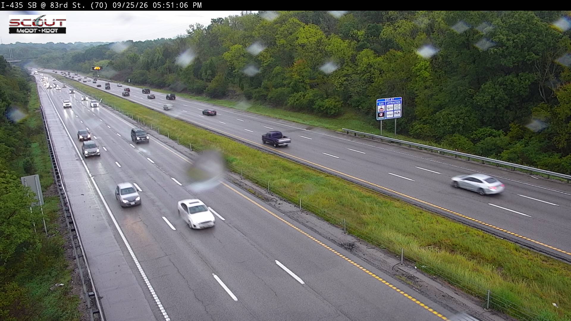 I-435 S @ 83RD ST