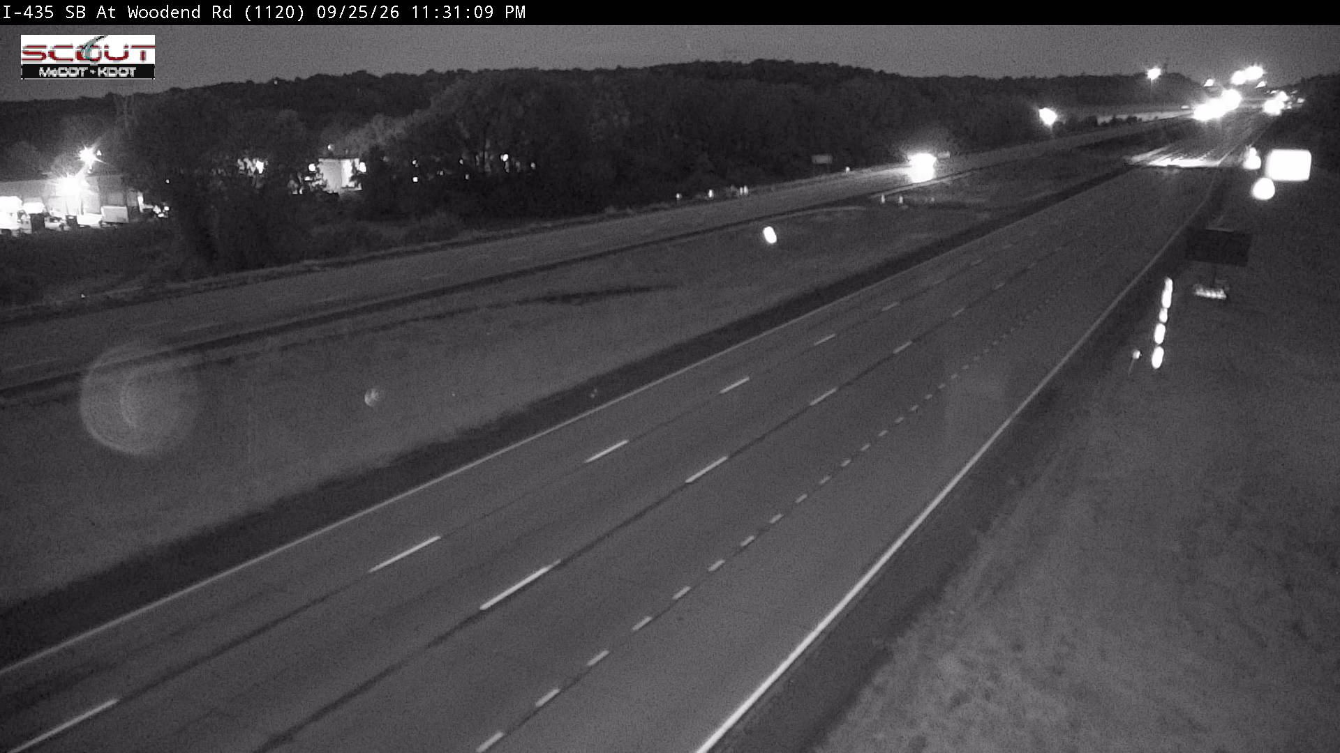 I-435 S @ Woodend Road