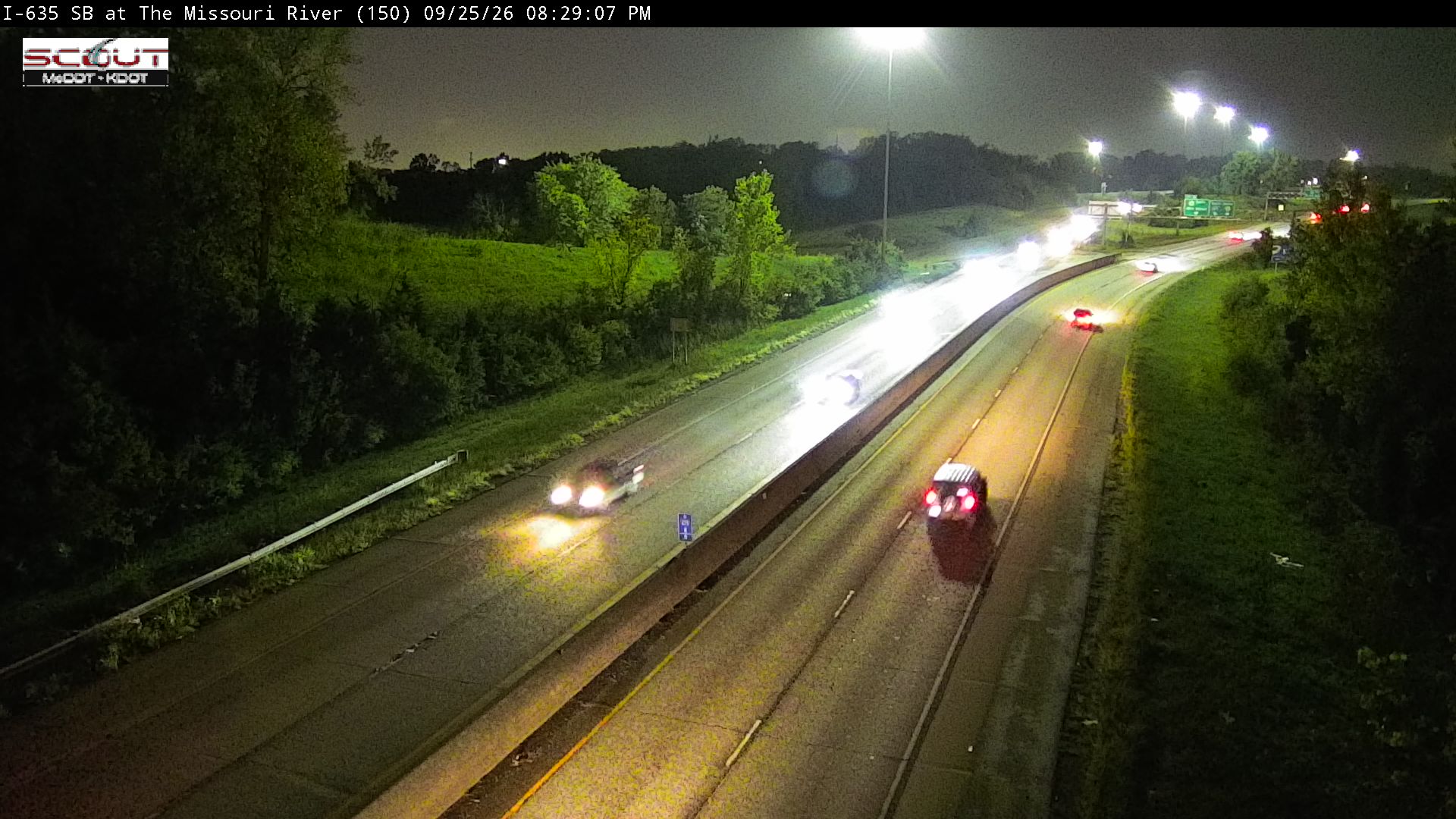 I-635 S @ Missouri River