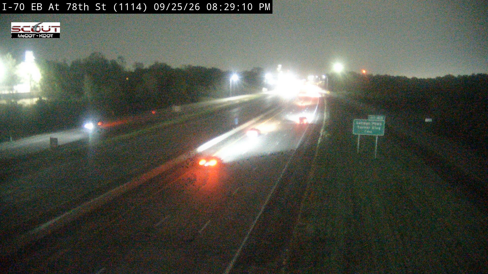 I-70 E @ 78th Street