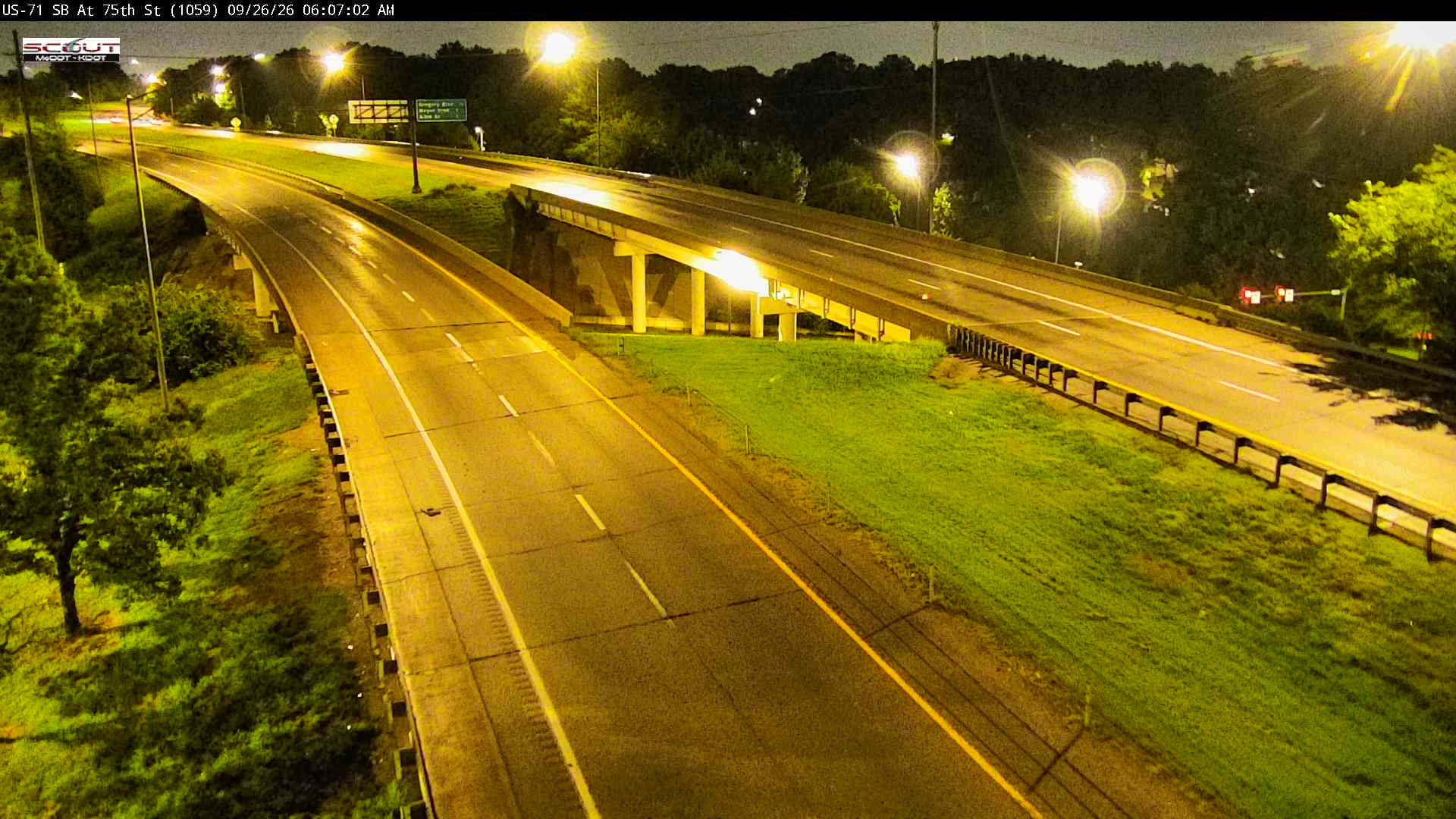 US-71 S @ 75th Street