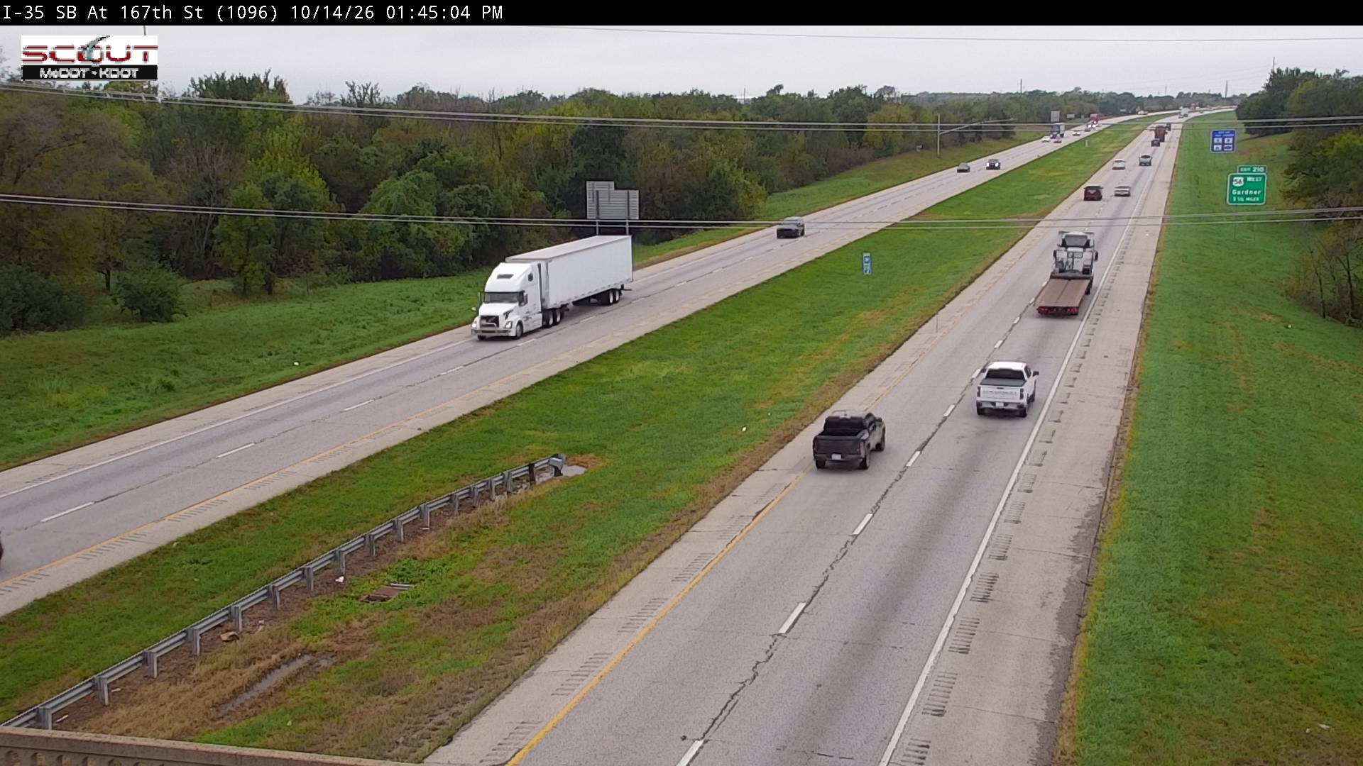 I-35 S @ 167th Street