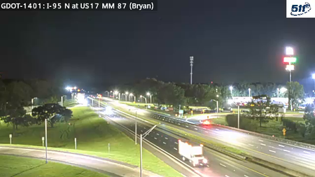 I-95 N at US17 MM 87 (Bryan)