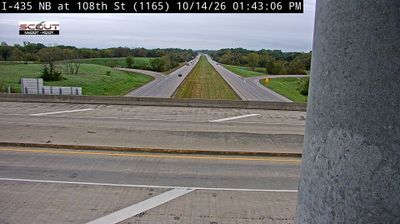 Kansas City: I-435 NB @ 108th St