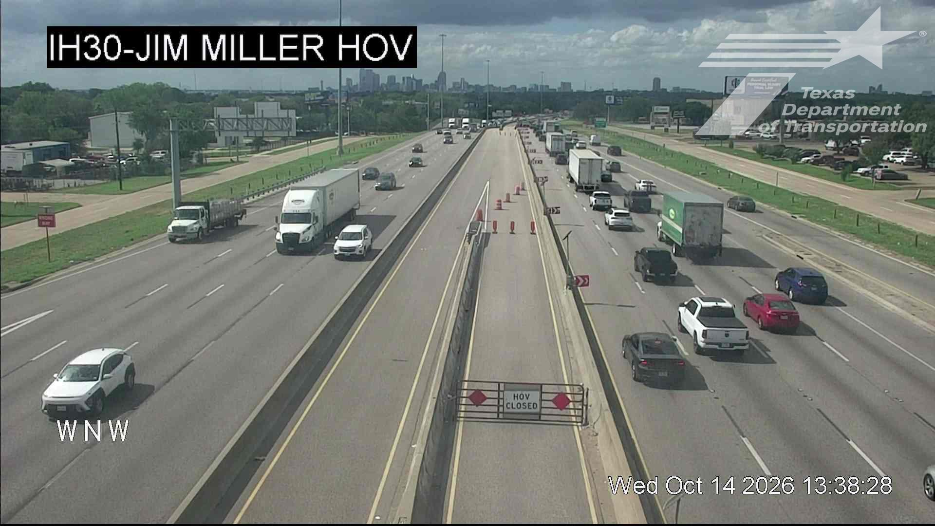 IH30 @ Jim Miller HOV