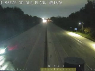 I-96 @ E of Old Plank