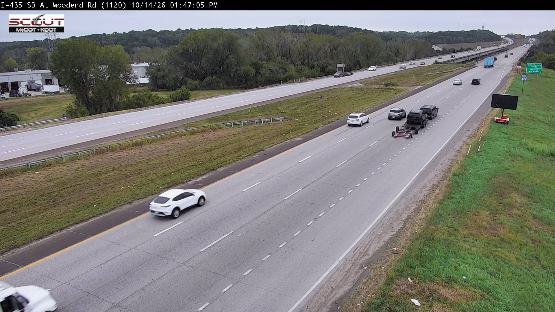 I-435 S @ Woodend Road