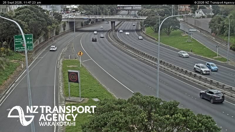 SH1 Tinakori Rd On-ramp (Northbound)