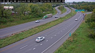 Kansas City: I-35 S @ at NE ANTIOCH
