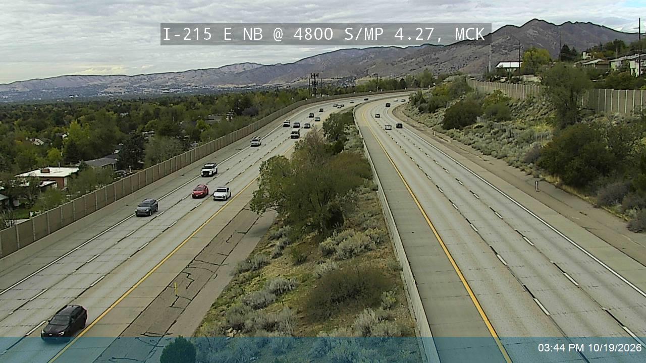 I-215 E NB @ 4800 S / MP 4.27, MCK