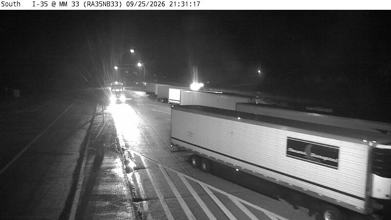 Rest Area: I-35 NB MM 33 near Osceola