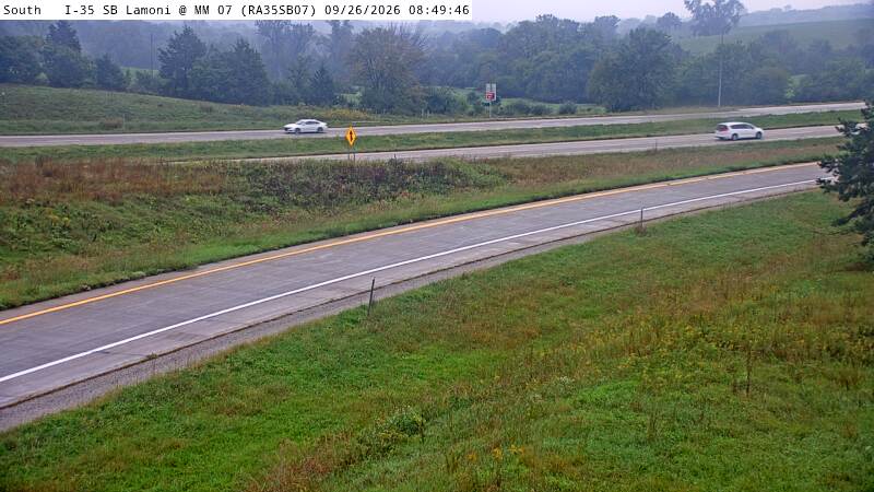 Rest Area: I-35 N/S MM 7 - Lamoni - SB Ent.
