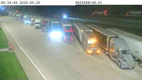 Rest Area: I-80 EB MM 180 near Grinnell