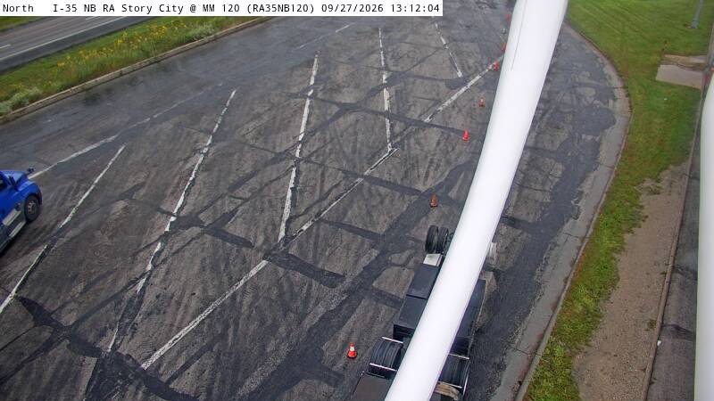 Rest Area: I-35 NB MM 120 near Story City