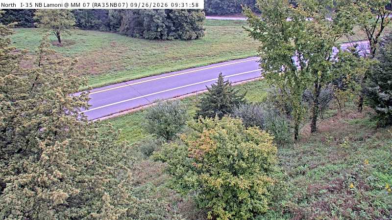 Rest Area: I-35 N/S MM 7 - Lamoni - NB Exit