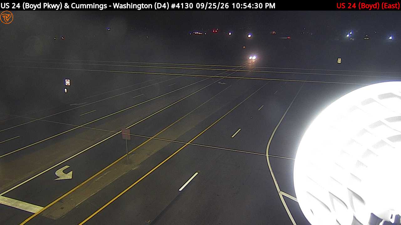 US 24 (Boyd Parkway) at Cummins Ln. (East)
