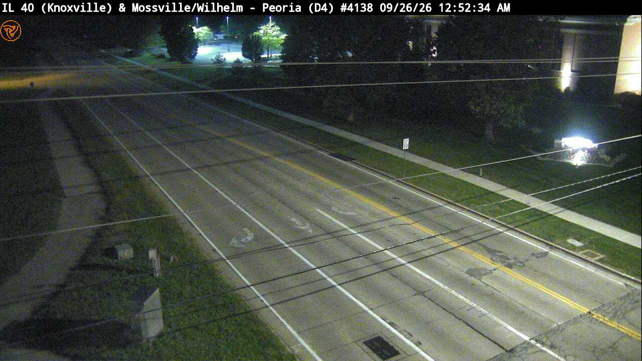 IL 40 (Knoxville Ave.) at Mossville/Wilhelm (West)