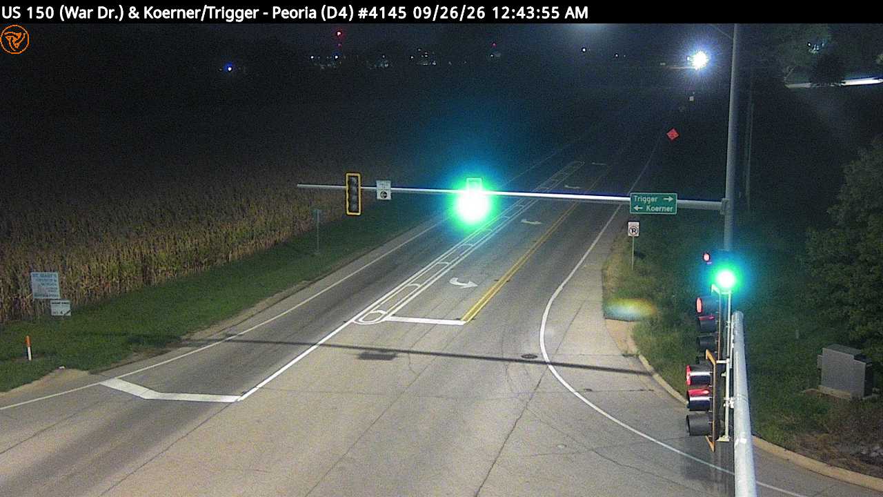 US 150 (War Dr.) at Koerner/Trigger (West)