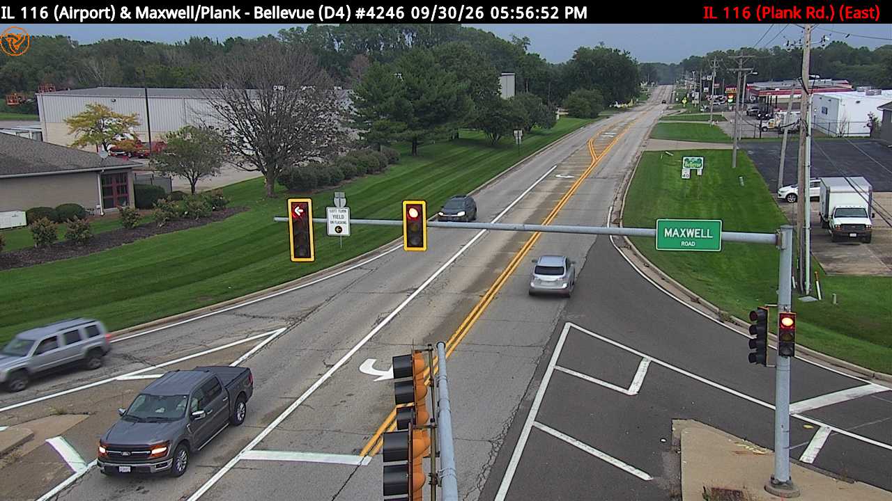 IL 116 (Plank Rd.) at Maxwell Rd. (East)